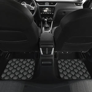 Carbon Style Front And Back Car Mats (Set Of 4) - Freedom Look