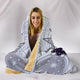 HandCrafted Two Moon and Sun Hooded Blanket