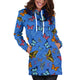Colorful Butterflies Hoodie Dress - Freedom Look