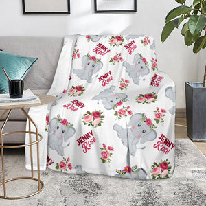 Blanket-Elephant Flowers-1