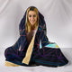 Colorful Owl Hooded Blanket