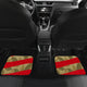 White Horse USA Flag - Universal Front and Back Car Mats Gift (Set of 2 or 4)