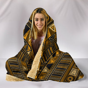 Boho Aztec Hooded Blanket