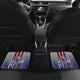Fishing Angling Fish US Flag - Front and Back Car Mats Gift (Set of 2 or 4)
