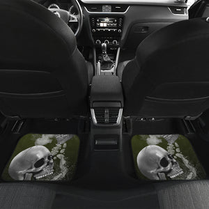 Sugar Skull Skeleton - Universal Front Car Mats Gift (Set of 4)