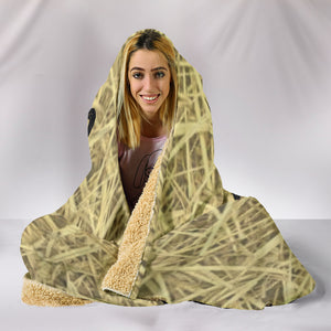 Cow Farm Lover - Cozy Warm Hooded Sherpa And Microfiber Blanket With Hood