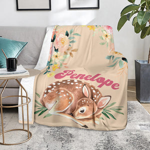 Blanket-Baby deer