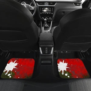 Sugar Skull Red Butterfly - Universal Front Car Mats Gift (Set of 4)