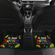 Autism Awareness Elephant - Front Car Mats Gift (Set Of 4)