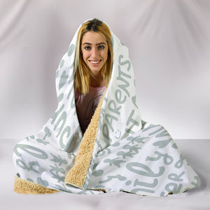 Family Mother Father Mom Dad Papa Grandma Grandpa Hooded Blanket