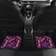 Dragonfly Violet Front And Back Car Mats (Set Of 4) - Freedom Look