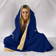 Faith Blue Hooded Blanket