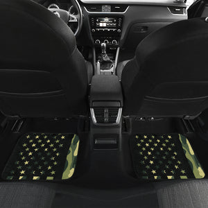 Fishing Camouflage - Universal Front and Back Car Mats Gift (Set of 2 or 4)