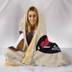 Love Beagle Cozy Warm Hooded Sherpa And Microfiber Blanket With Hood