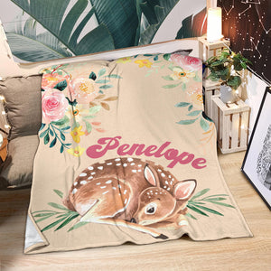 Blanket-Baby deer