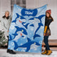 Nini - Personalized Shark Blanket