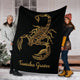 Tanisha Graves - Personalized Scorpio Blanket