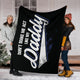 Don't Make Me Act Like My Daddy Father's Day Premium Blanket