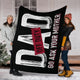 Dad off Duty - Go Ask Your Mother Father's Day Premium Blanket