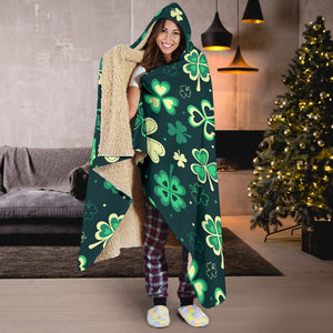 Patrick's Day Hooded Blanket