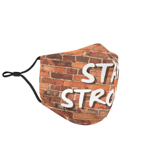 Graffiti Bring Wall Face Mask with Filters