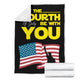US Independence Day "May The 4th Of July Be With You" American Holiday Blanket