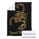 Jamal Lawson - Personalized Scorpio Blanket