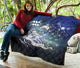 Aquarius Horoscope Premium Quilt Blanket Twin Queen King Size Birthday Gift