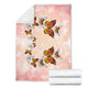 Pink Butterflies Premium Blanket V3