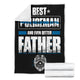 Best Policeman And Even Better Father Premium Blanket