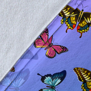 Gemini - Colorful Butterflies Blanket
