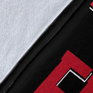 My Awesome Daddy Is A Fireman Firefighter Hero Premium Blanket