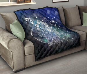 Personalized Virgo Premium Quilt Blanket Twin Queen King Size Birthday Gift
