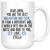 Personalized Dalmatian Dog Stella Dad John Coffee Mug (15 oz)