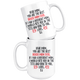 Personalized Boxer Dog CJ Mom Coffee Mug (15 oz)