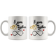 5th Wedding Anniversary Gift For Him And Her, 5th Anniversary Mug For Husband & Wife, 5 Years Together, Married 5 Years, 5 Years With Her (11 oz )