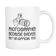 Photographer Badass Coffee Mug - Photography Related Gifts - Unique Gift For Photographer - Job Related Gift For Him Or Her (11 oz)