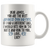 Personalized Japanese Chin Dog Lucy Dad James Coffee Mug (11 oz)