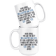 Personalized Bullmastiff Dog Amber Dad Chris Coffee Mug (15 oz)