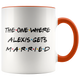 The One Where Alexis Gets Married Colored Coffee Mug (11 oz)