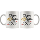 23rd Wedding Anniversary Gift For Him And Her, 23rd Anniversary Mug For Husband & Wife, Married For 23 Years, 23 Years Together With Her (11 oz )