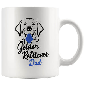 golden retriever dad mug (11 oz)