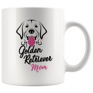 golden retriever mom mug (11 oz)