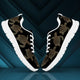 Golden Sea Turtles Sneakers - Freedom Look