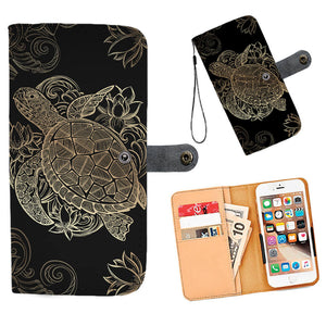 Golden Sea Turtle Phone Case - Freedom Look