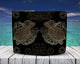 Golden Sea Turtle Wallet - Freedom Look
