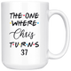 The One Where Chris Turns 37 Years Coffee Mug (15 oz)