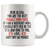 Personalized Puggle Dog Baby Boy Da Prince Mom Alexia Coffee Mug (11 oz)