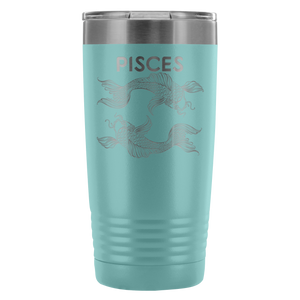 Pisces Zodiac - Fish Lover 20 oz Vacuum Tumbler