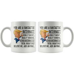 Funny Fantastic Internist Coffee Mug, Internist Trump Gifts, Best Internist Birthday Gift, Internist Christmas Graduation Gift